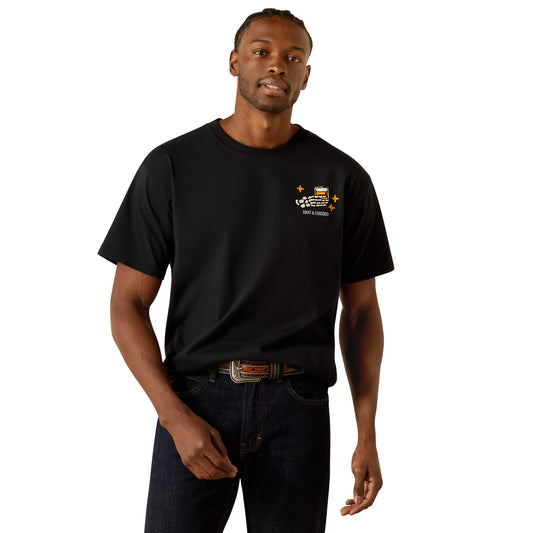 Ariat Men's Sendero When Life Gives You Agaves T-Shirt BLACK