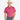 Rock & Roll Denim TEK Western Aztec Print Shirt in Fuchsia — stretch button-front, UPF 50. Front view on model.