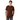 Ariat They Ain't Us T-Shirt in Deep Mahogany — left chest Ariat logo. Front view on model.