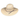 Rodeo King Bangora Burlap HD straw cowboy hat in Natural — open crown, 5" flat brim. Front view.