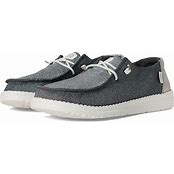 HEY DUDE WENDY METALLIC SPARKLE CHARCOAL