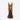 Twisted X 12" Western Work Boot in Dark Brown & Roasted Pecan — square toe. Front view.