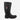 Twisted X 14" Steel Toe Mud Boot in Black — Built in the USA label. Front angle view.