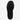 Twisted X 14" Steel Toe Mud Boot in Black — EH-rated slip resistant outsole. Sole view.