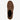 Twisted X 4" Chelsea Wedge Sole Boot in Rustic Brown — slip-on opening. Top view.