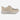 Twisted X Women's Feather X Casual in Ivory & Nude Print — barrel-knot laces. Inside view.