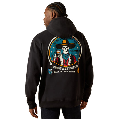 Ariat Men's Sendero When Live Gives You Agaves Hoodie BLACK