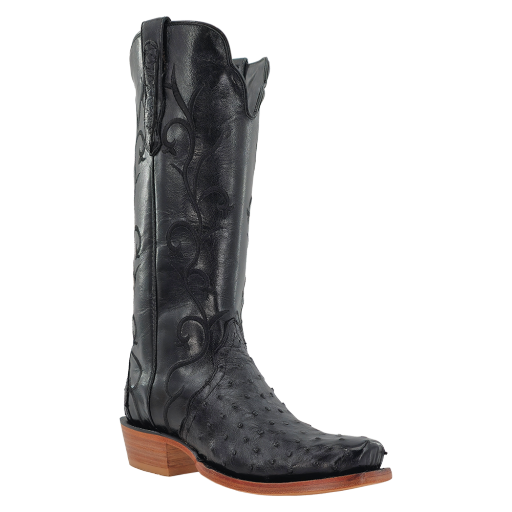 R. Watson RWL4312-1 Black Full Quill Ostrich